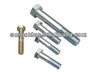 дин 931/933 с шестигранной головкой винты/болты полностью или частично резьбовые