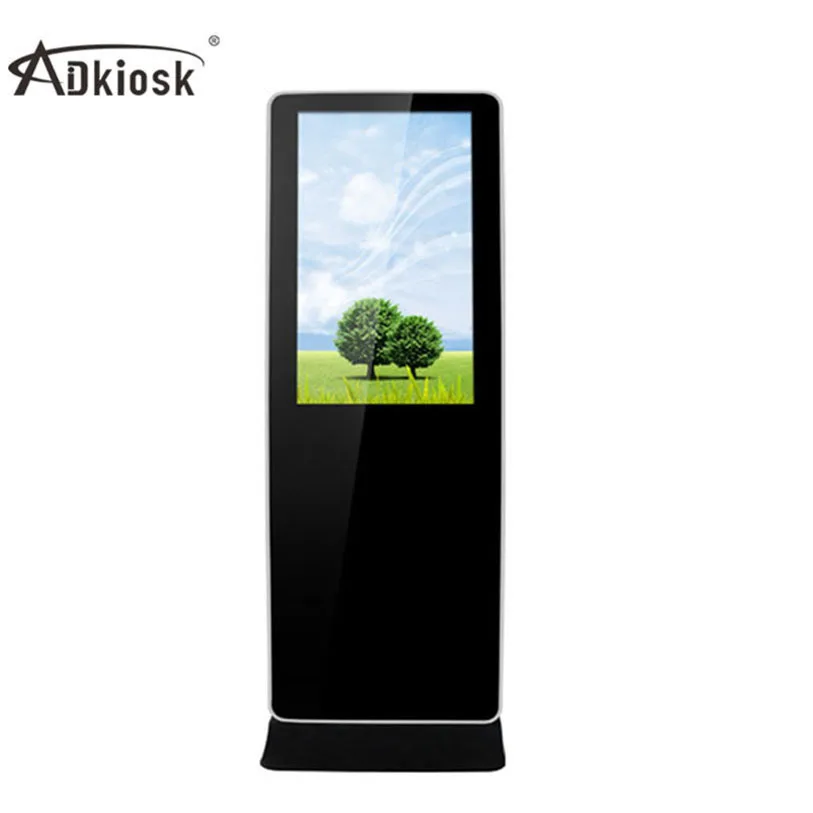 43 inch standalone LCD video Advertising Display indoor advertising led display screen digital signage