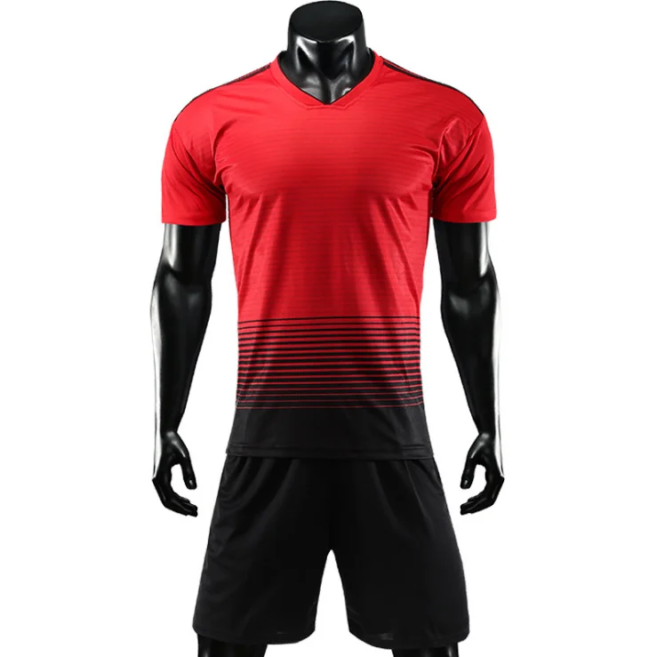 Custom Made Quick Dry Blank Soccer Jersey Clothing wholesale 100% Polyester Sublimation Printing Football Jersey