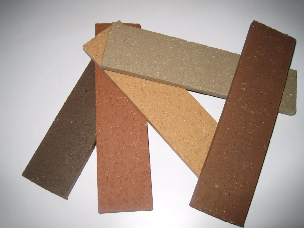 Brick manufacturing machine made split clay brick