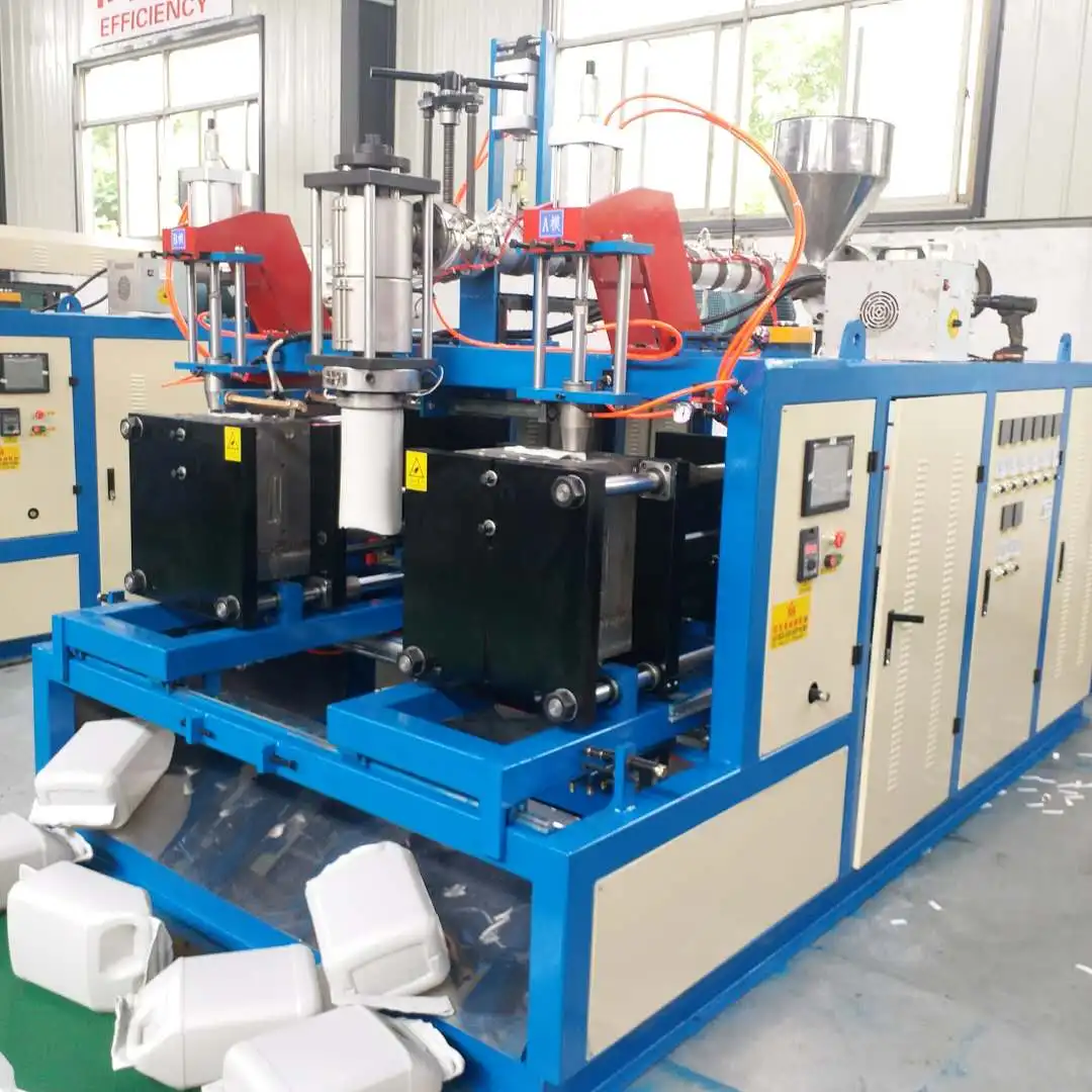 XIANGLONG 3liter 5 liter 10 liter plastic jerry can hydraulic blow molding machine