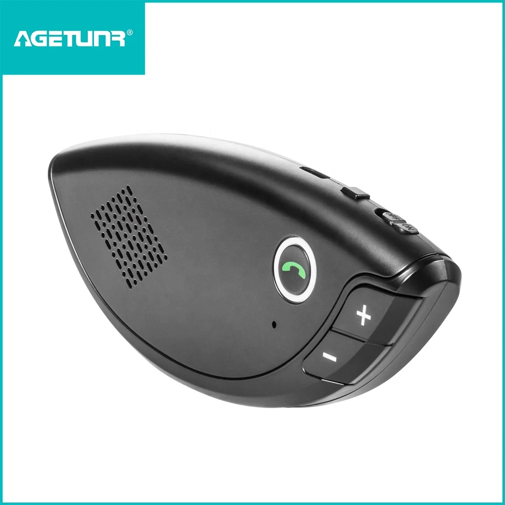 Автомобильный комплект громкой связи AGETUNR E08 Bluetooth V4.1 mp3-плеер с козырьком