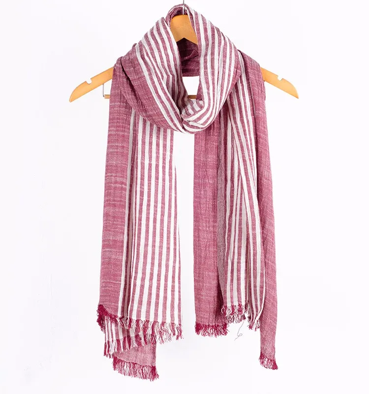 
2021 spring and autumn wide 100% cotton voile inner head scarf for women 