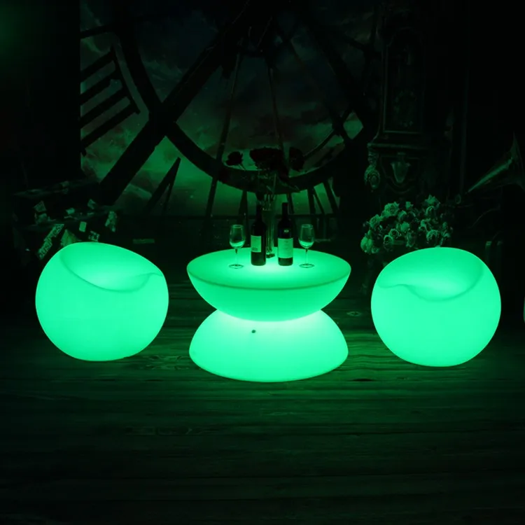 
Modern lighted up 16color remote control wireless portable cocktail Bar KTV Cafe wedding led table/events/nightclub 