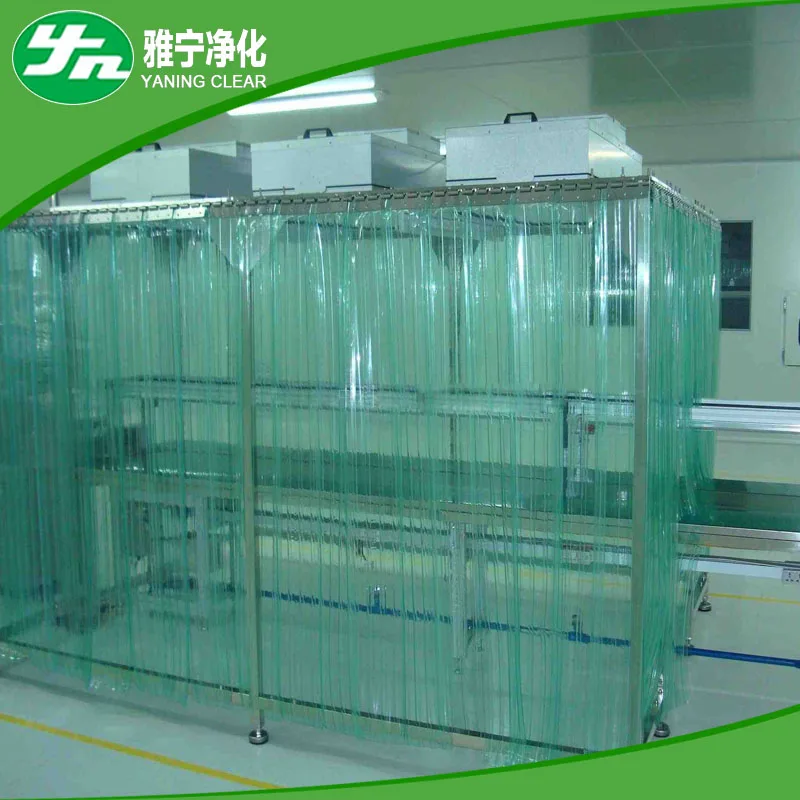 Soft wall clean room -PVC anti-static curtain