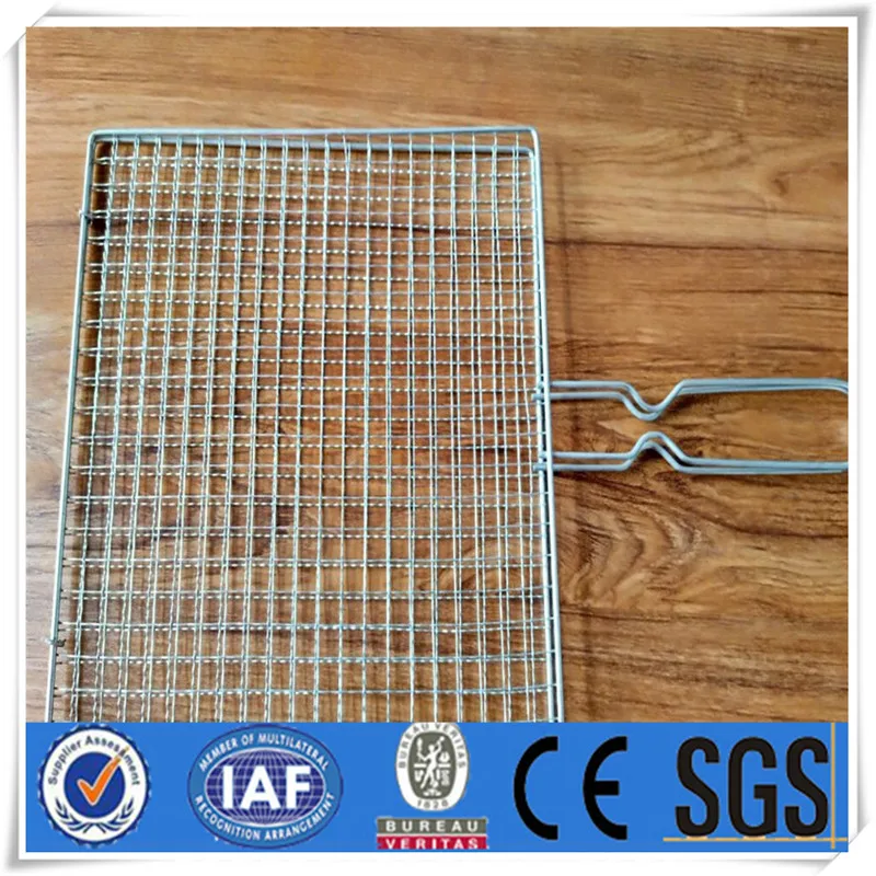 Barbecue grill wire mesh used to roast , smoke or raise meat like children, pork,beeg,fish,etc,wheaten food,vegetable