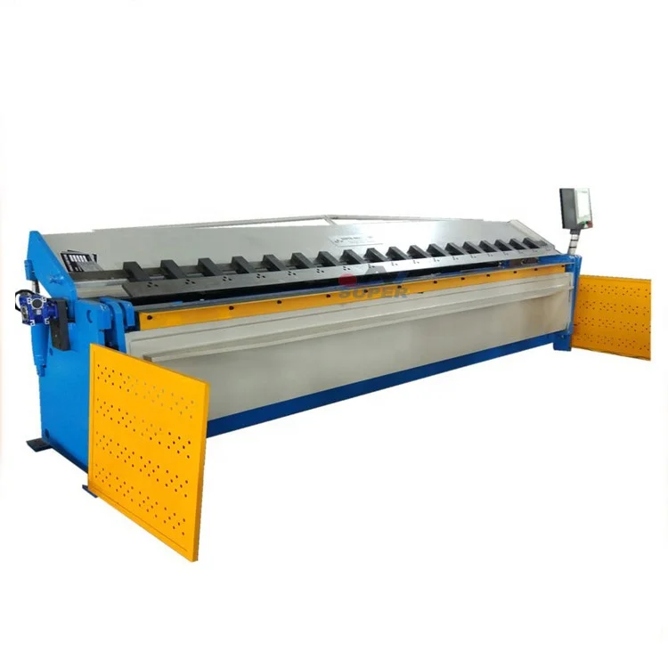 2X4300 Electrical Mild Metal Sheet Box Pan Making Folder Machine