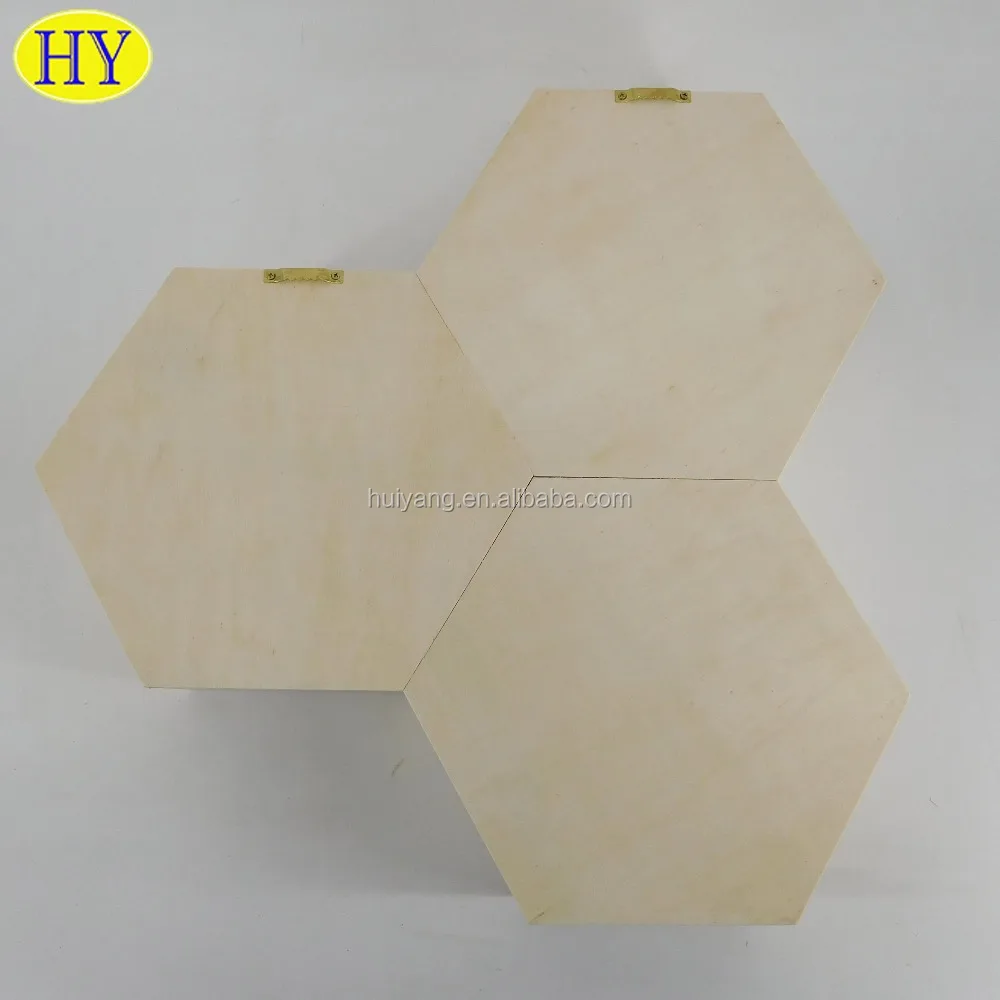 Подвесная Шестигранная сотовая кубическая деревянная настенная плавающая полка на заказ