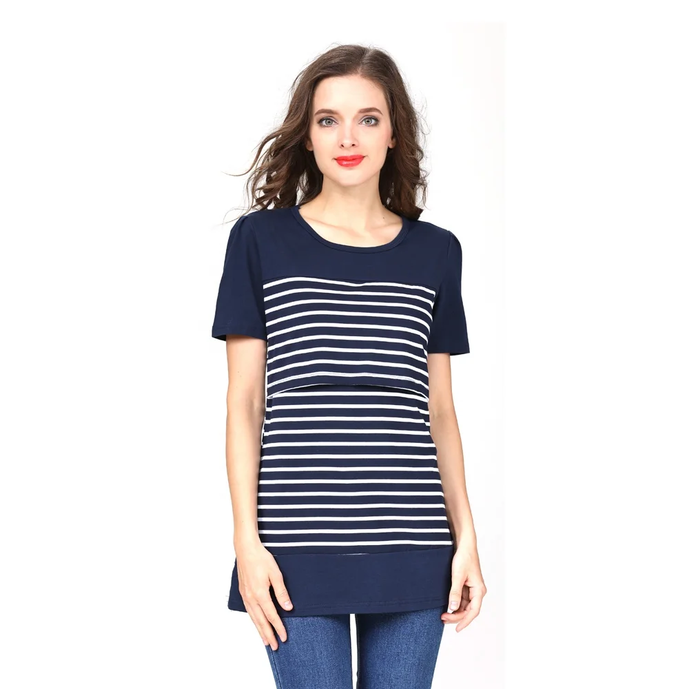 Эмоции мамы запас для беременных одежда контрастных цветов, топы с коротким рукавом, хлопок, смеси топы для кормления грудью грудного вскармливания одежда для кормящих