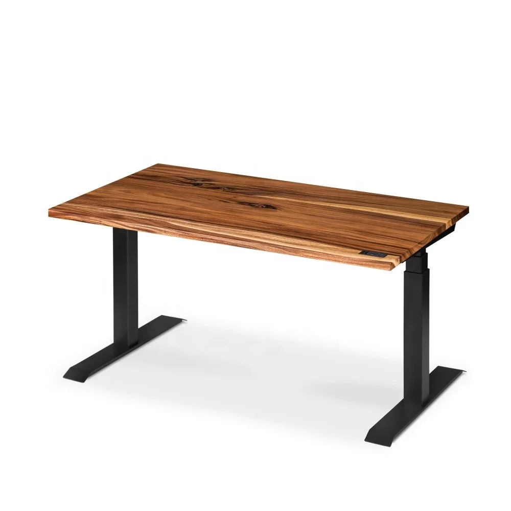 Dual motor 2 leg electric control with 4 programmable heights lift desk
