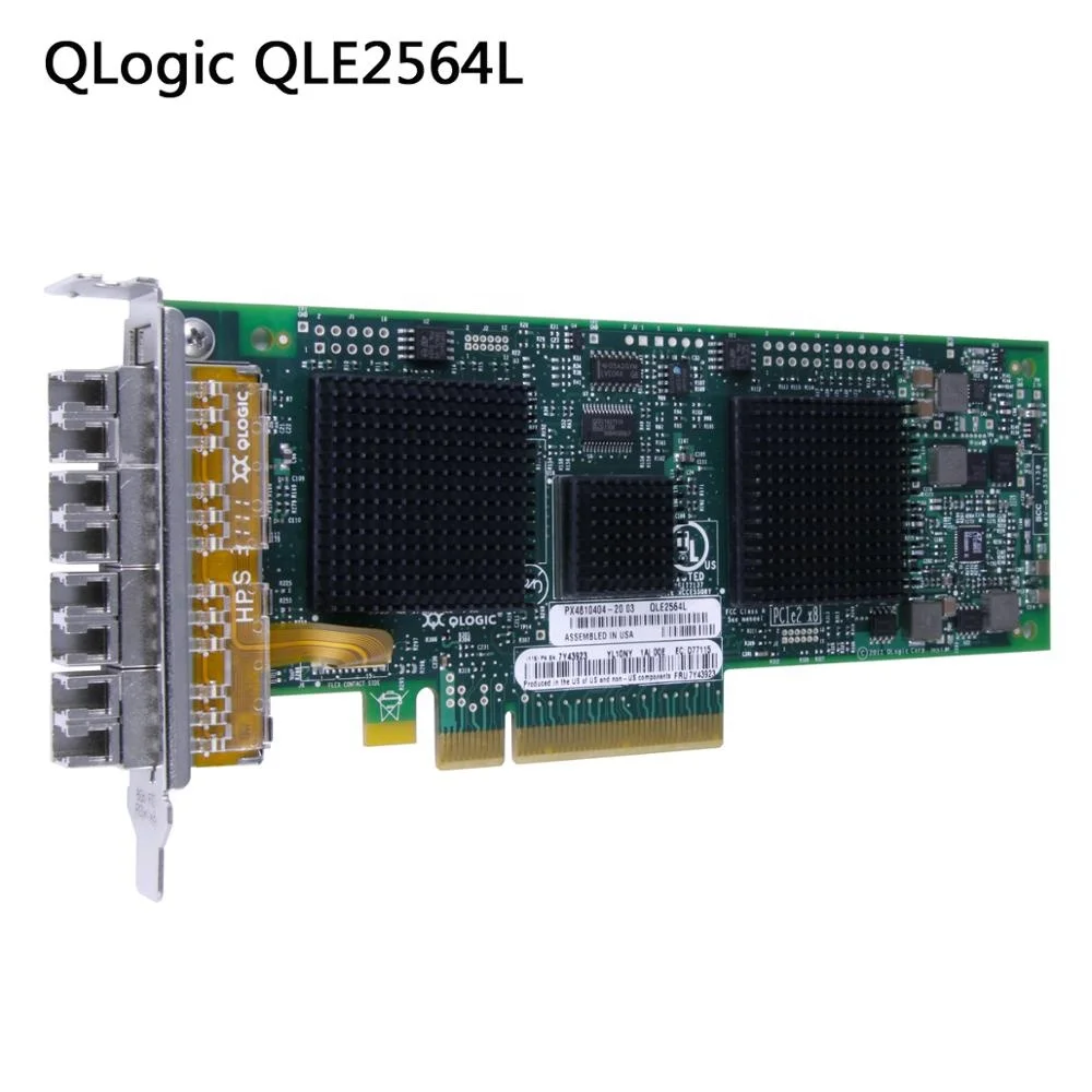 
 Оригинальные адаптеры для волоконных каналов QLE2564L  