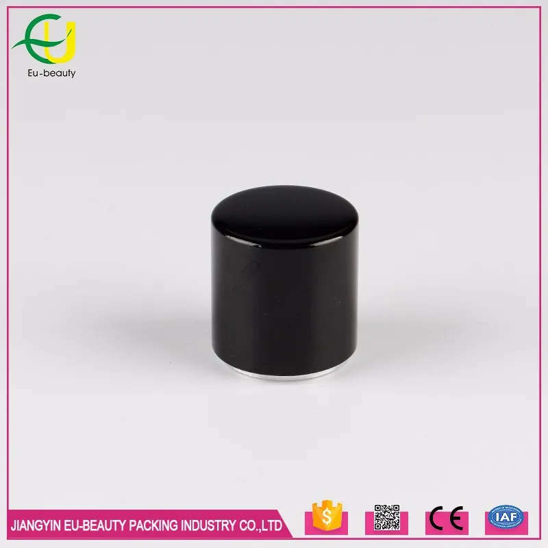 red white black color customized magnetic caps with aluminum collar  FEA15mm for glass bottles perfume bottles