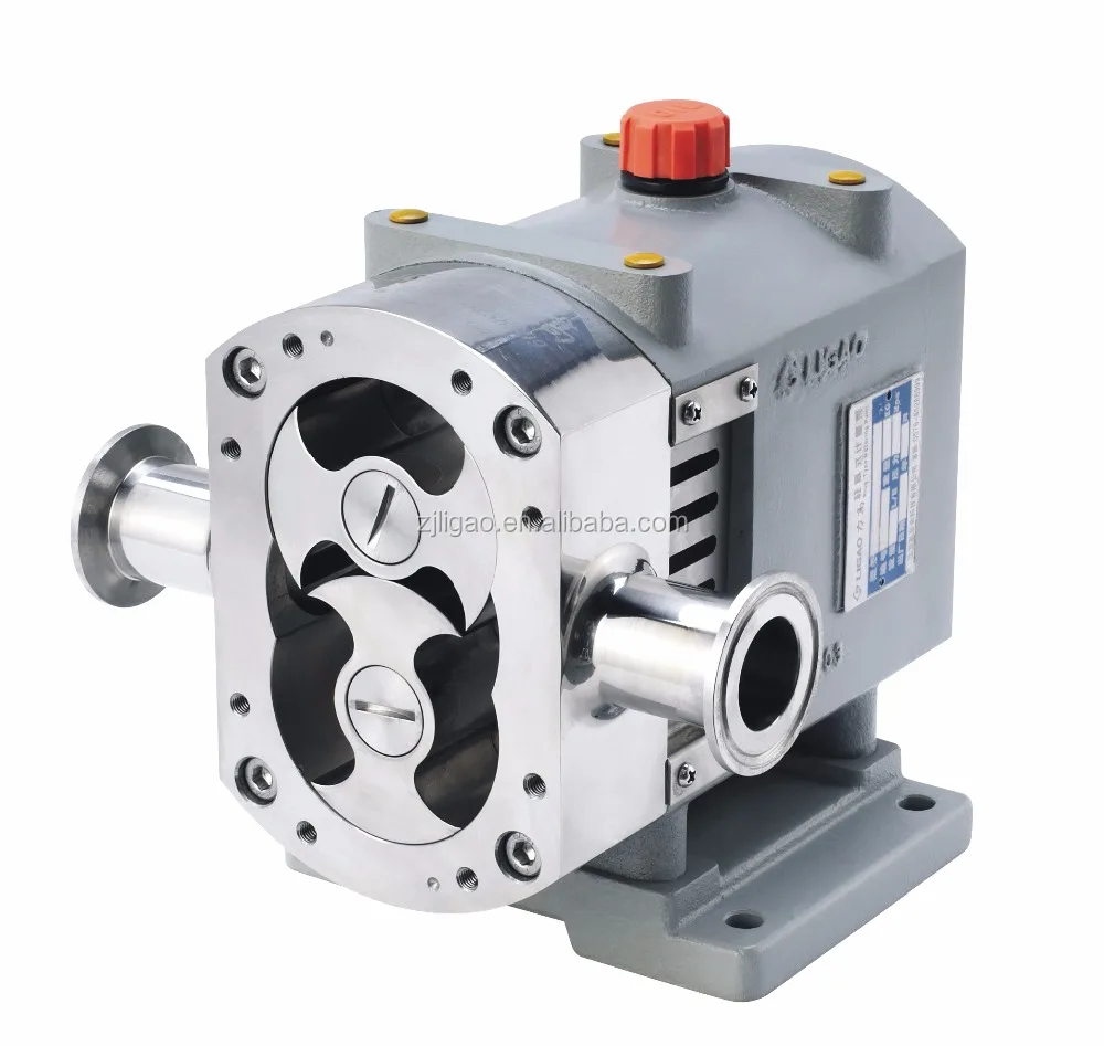three lobe rotor pump