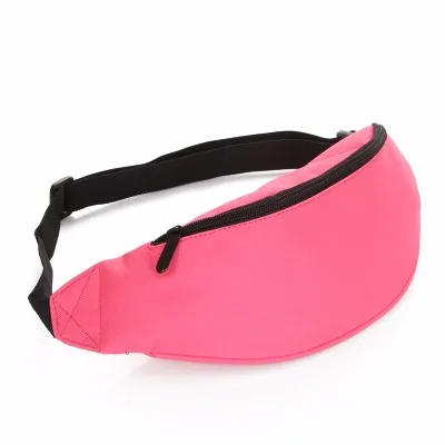 Classic Sports Canvas Fanny Pack Waist Woman Bag Running Belt Wholesale Fitness Bumbag Custom Logo