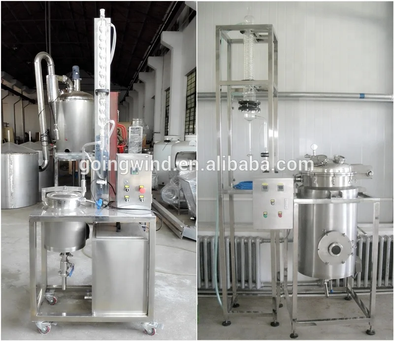 Automatic essential oil extraction machine auto essential oils steam extractor extracting unit equipment cheap price for sale