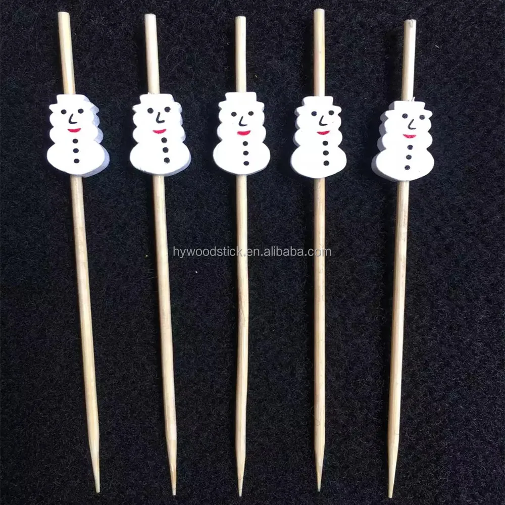 Рекламная индивидуальная одноразовая палочка для фруктов