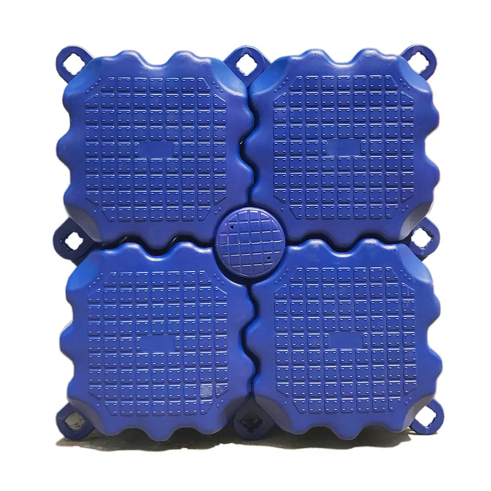 HDPE floating dock jet ski pontoon bridge walkway cubes with accessories