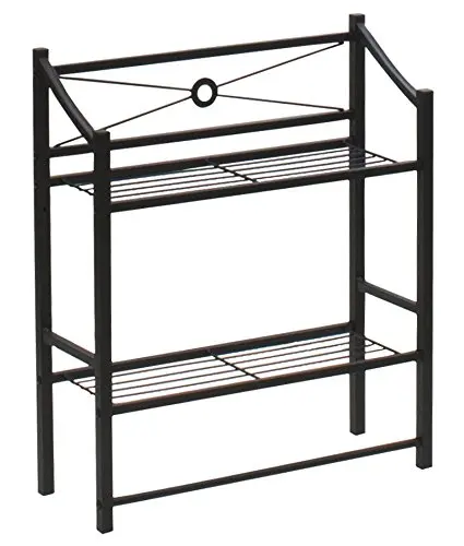 Bathroom Space Save bath towel toilet rack bathroom storage rack Metal Storage Organizer Rack/Free standing Bathroom Shelf