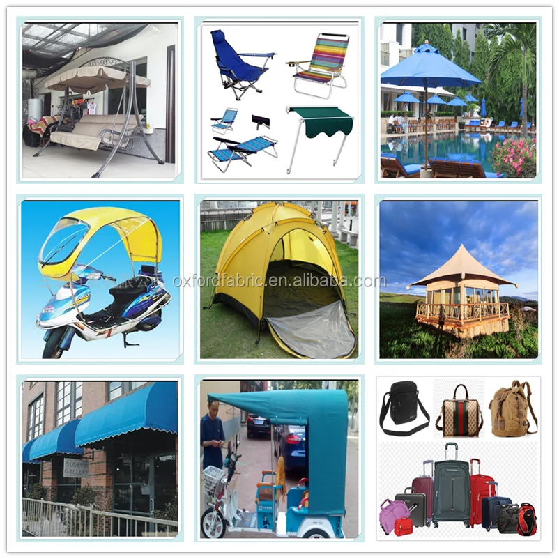 100% solution dyed acrylic awning fabric from wenjiao