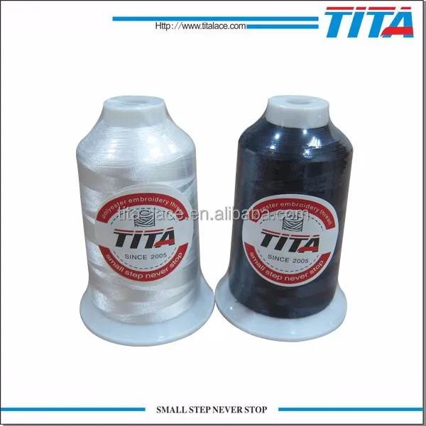 Barudan машина используется полиэстер вышивка нитью с trilobal яркие