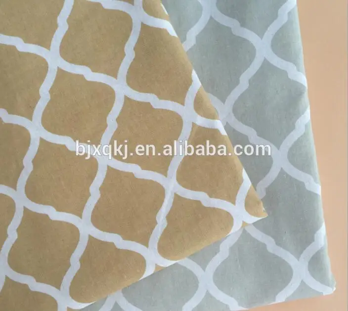 DIY Rural floral wholesale linen fabric linen material for cloth