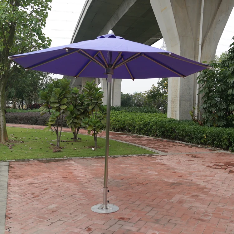 2024 high class stainless steel parasol beach umbrella
