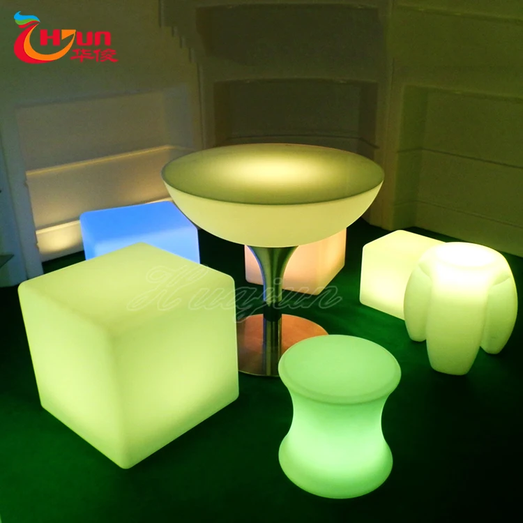 2021 Huajun PE material Hight Quality Colorful LED cube