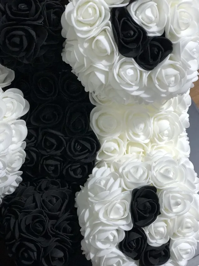 
The Cutest Animal In The World Panda Valentines Day Gift Artificial Flower Rose Panda 