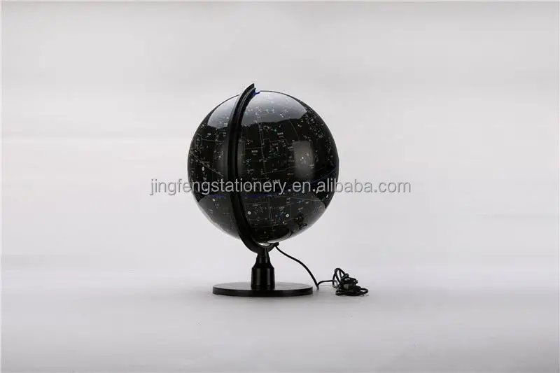 New products OEM design decorative glass ball world glob fast delivery