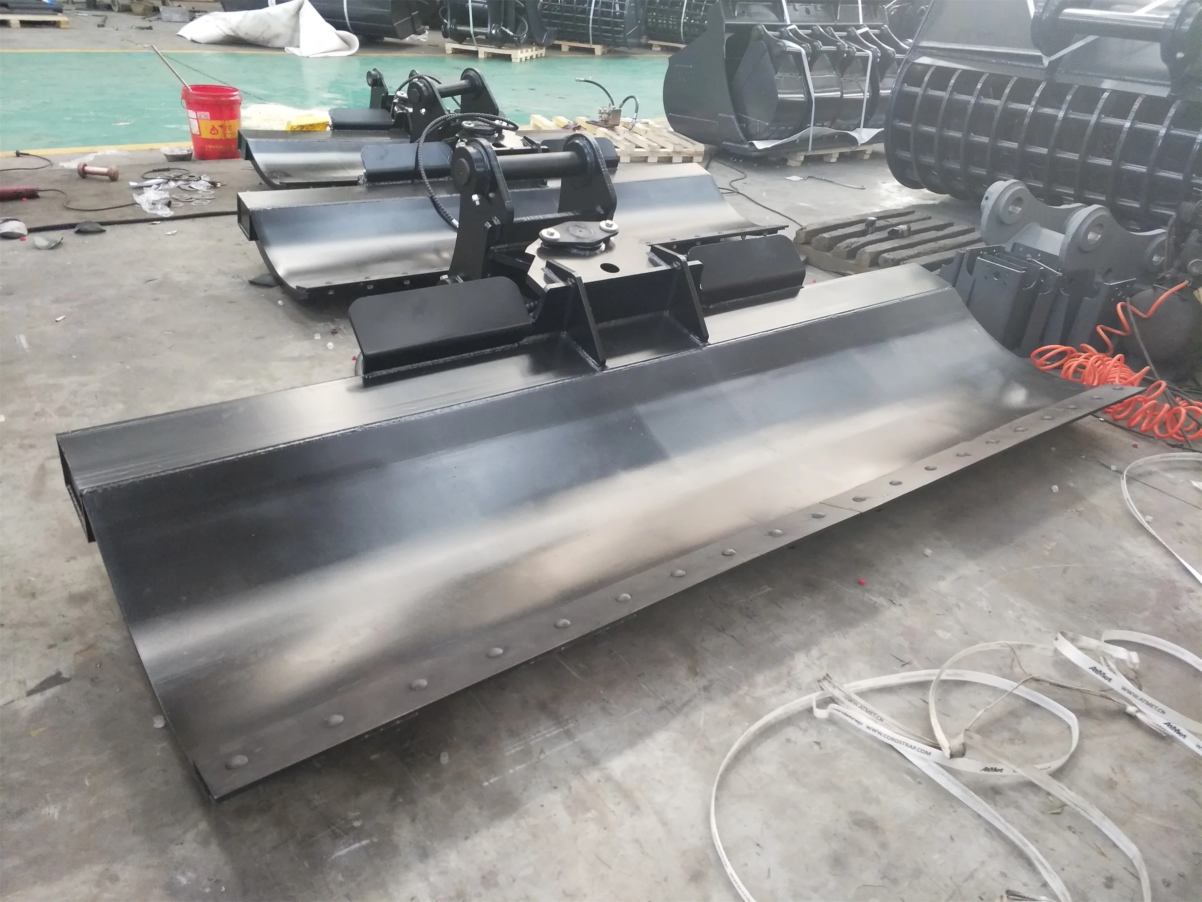 tilting grader blade for 12t excavator width 2500mm