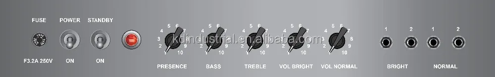 KD-CL40 40 Watts Portable Amplifier China Power Tube Guitar Amplifier