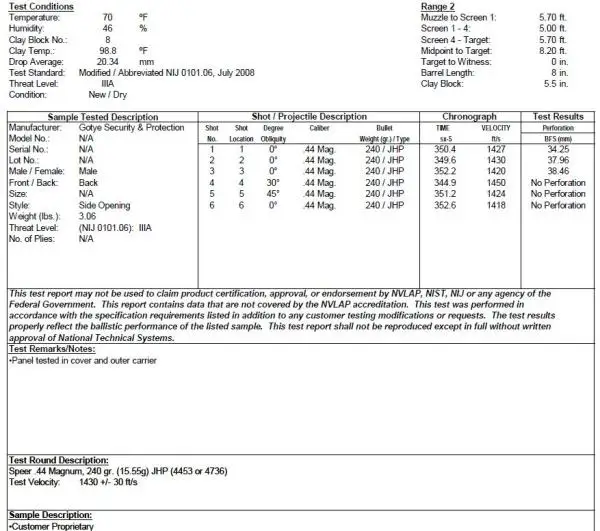Пуленепробиваемый жилет NIJ IIIA безопасности пуленепробиваемый жилет