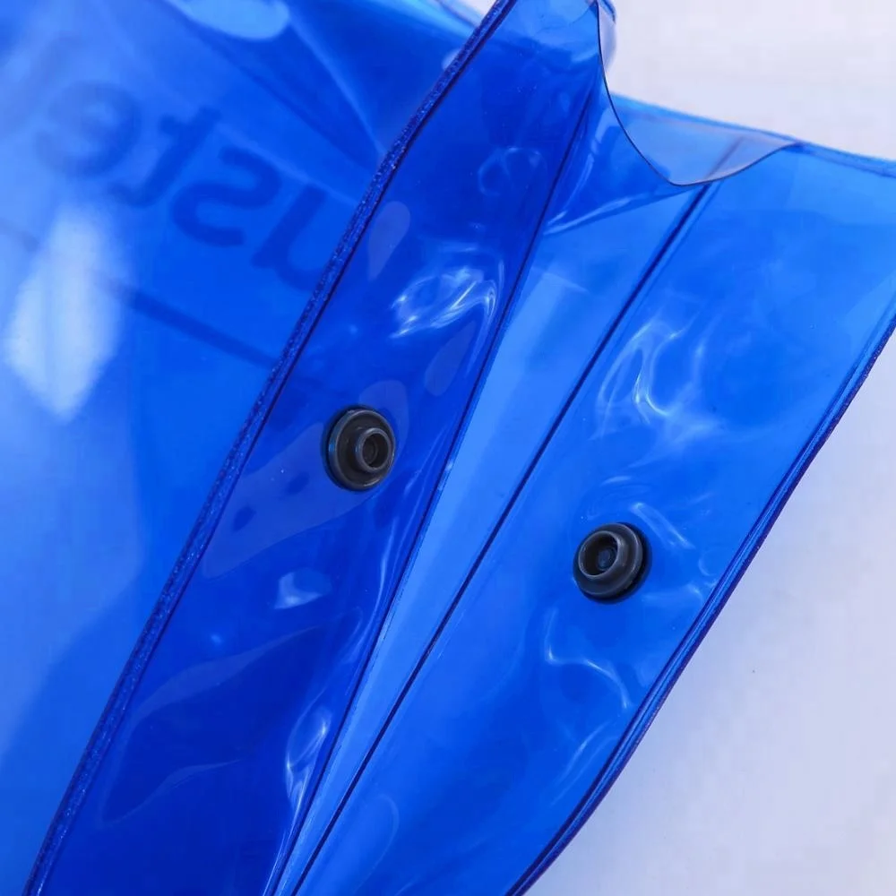 New Products Good Quality Cosmetic Clear Plastic Button Ornaments Bag