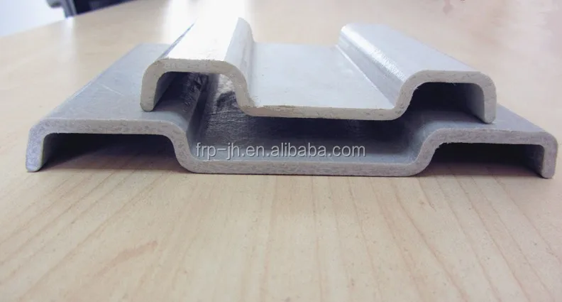 JH980 GRP wave shape plate for Construction fence panels