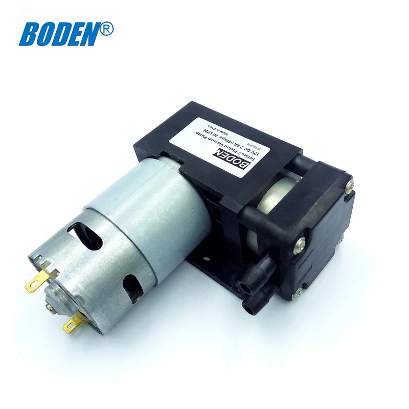 DC motor mini electric 12v 24v oilless vacuum pump for made in china