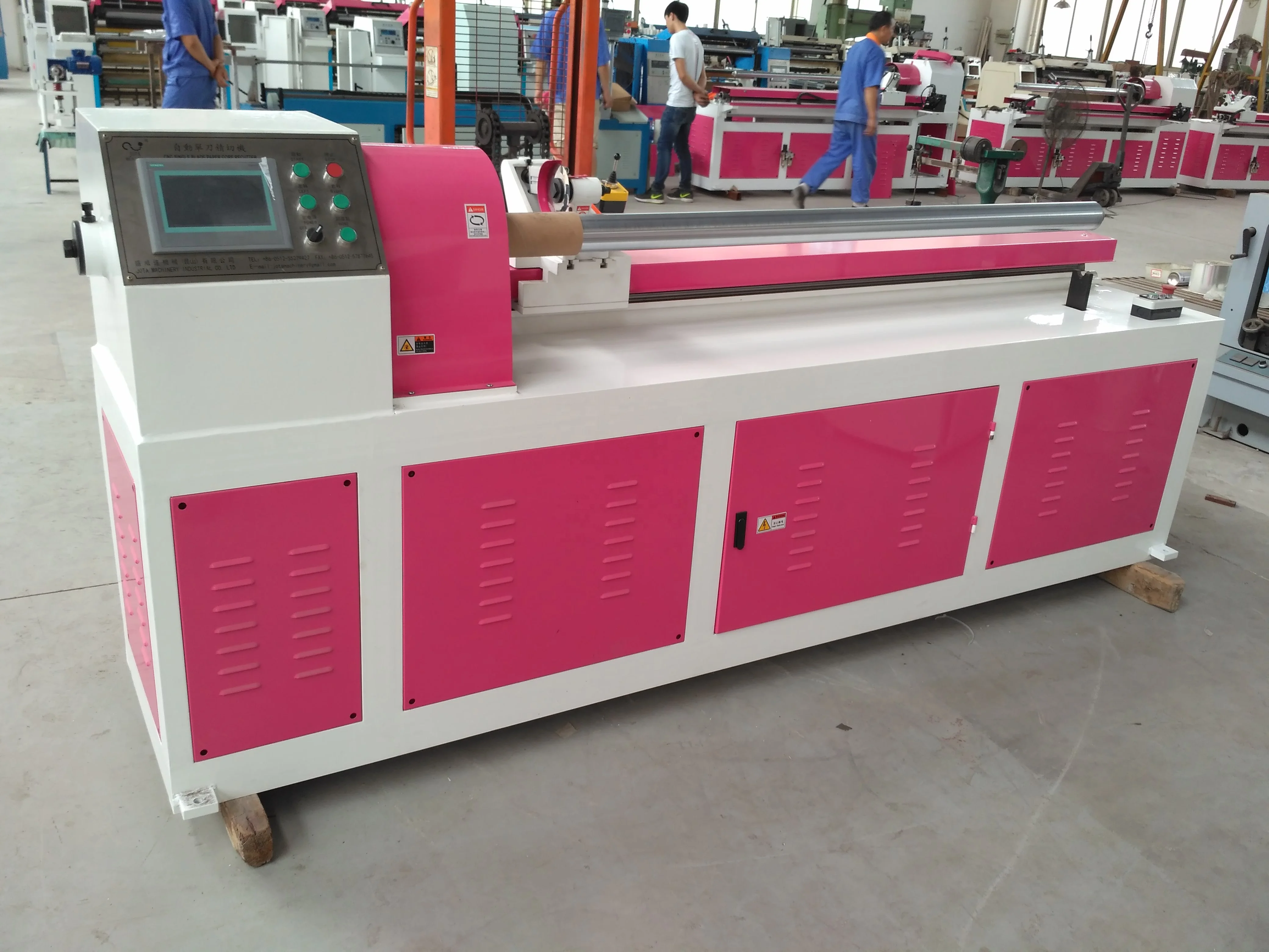 New Design Toilet Roll Core Strech Film Roll Core Cutting Machine Paper Tube Cutter