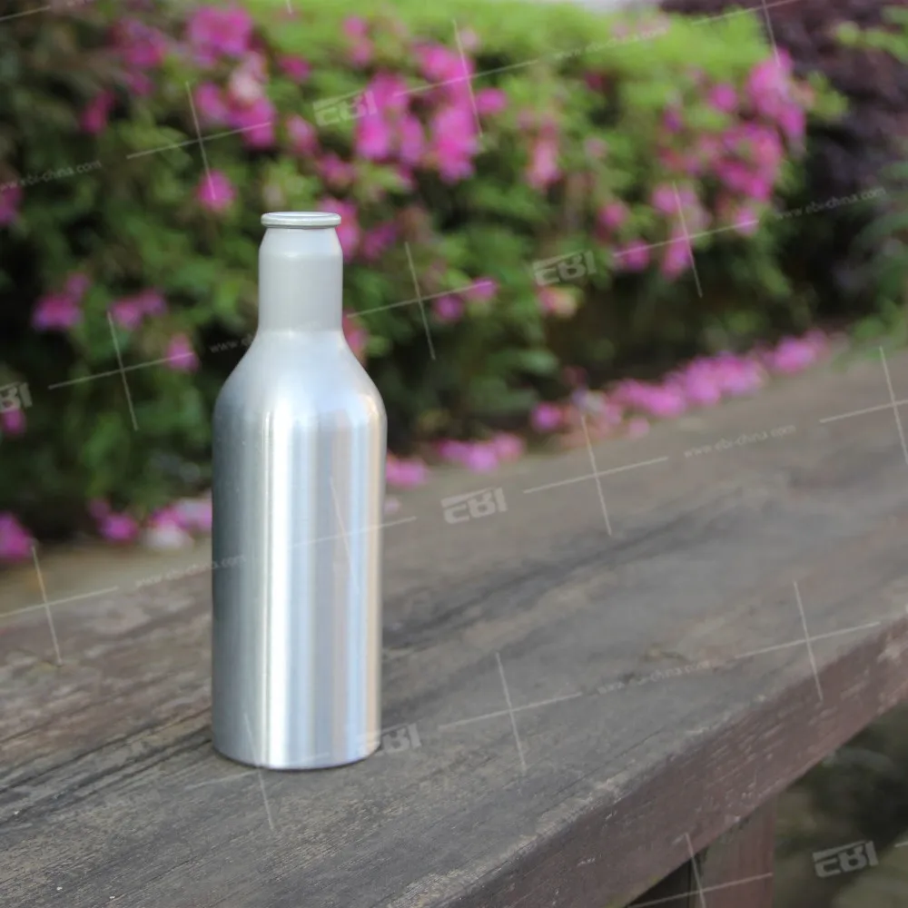 New bottles for beer 33ml model custom made aluminum liquor bottles