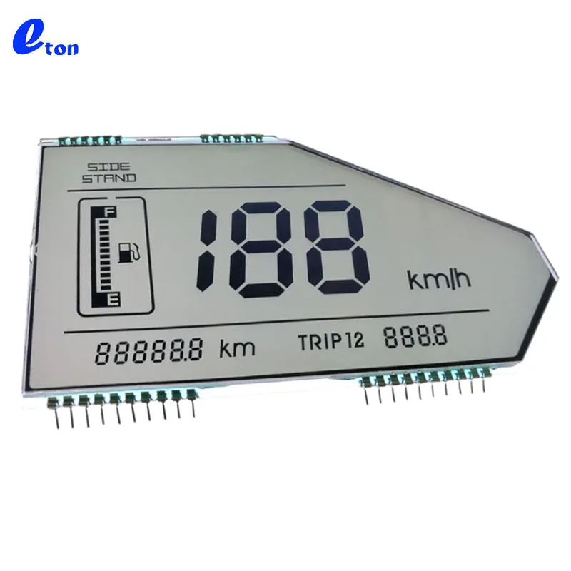 2020 new design  Rohs car speedometer lcd screen for fz16 yamaha