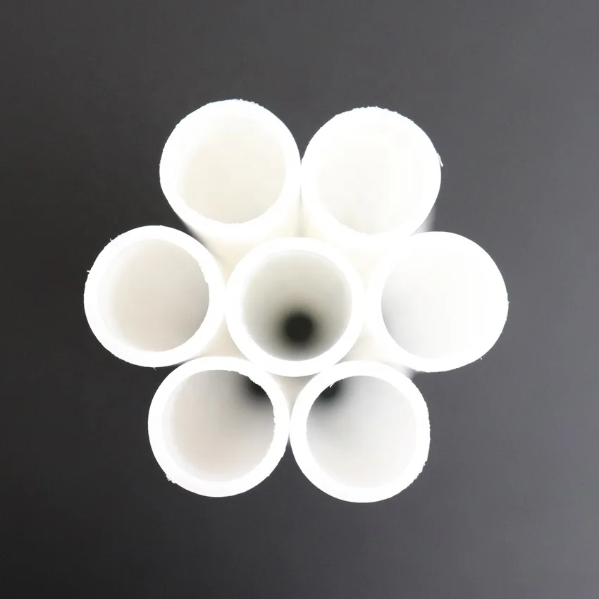 Wear-resistant rigid straight  nylon  protection  casing threading pipe PA6 PA1010  ABS   PP   PSU TUBE