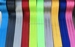 Best price colorful polyester seat safety belt webbing for car