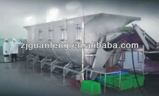 Blanching Machine Fresh Food Processing Steam Spiral Vegetable Fruit Blanching Machine