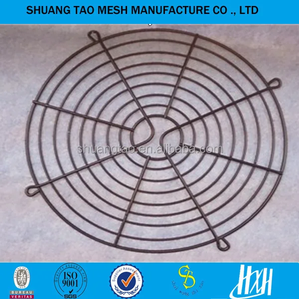metal handcraft OEM high quality exhaust fan grill/ fan cover/fan guard protector