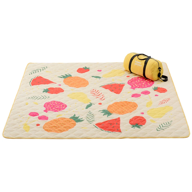 Ultrasonic machine wash picnic mat oxford cloth moisture pad outdoor tent mat