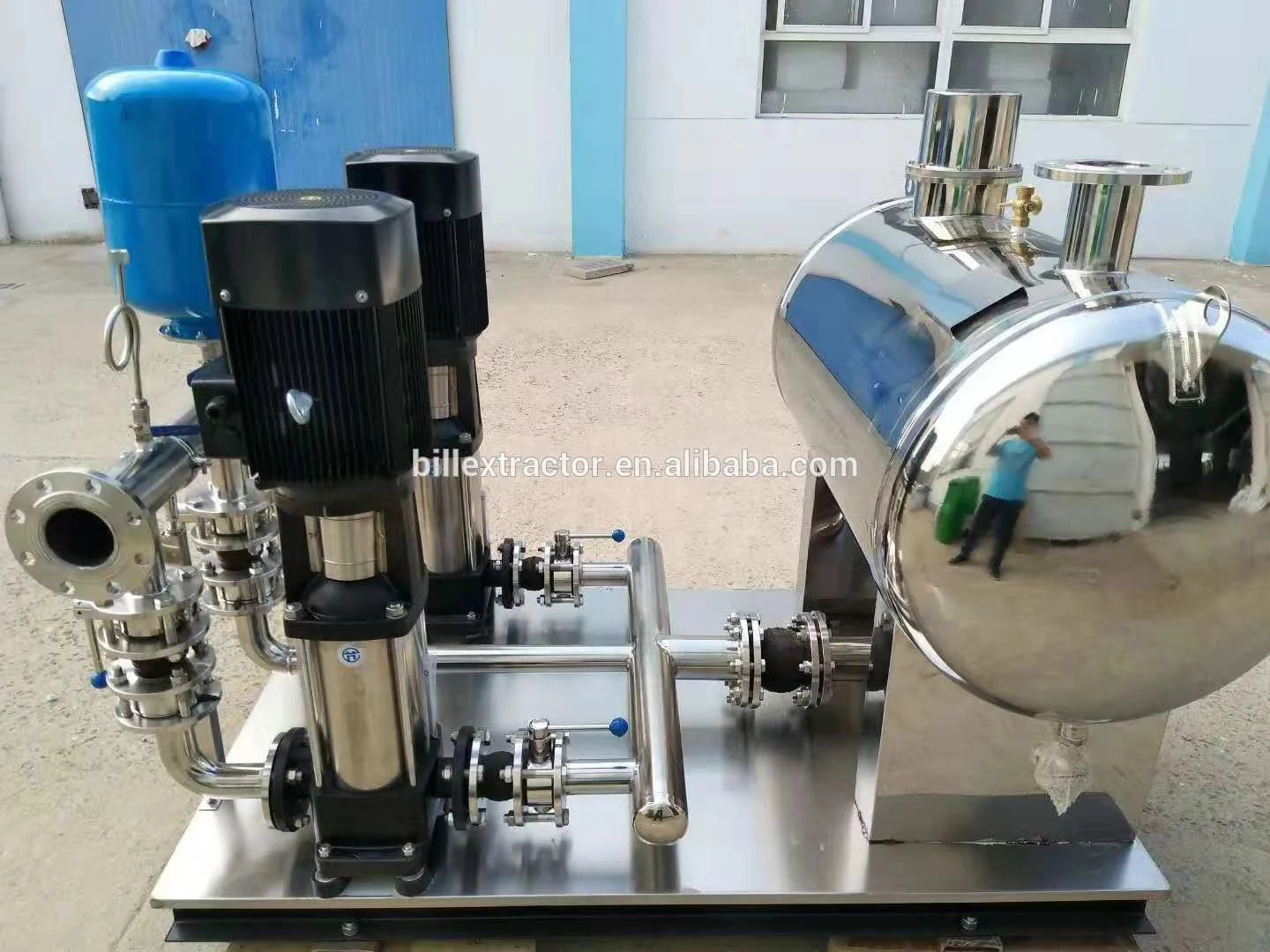 hot sale stainless steel 304 Frequency water Booster Set, Water Pumping machine, water booster pump equipment