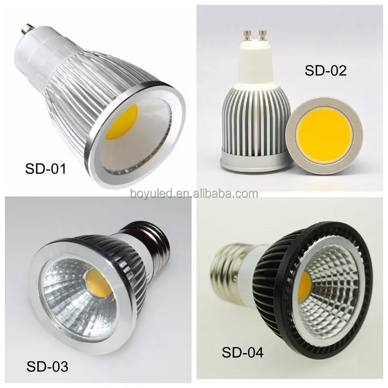 2 years warranty 7w led spotlight 3w 5w 7w 9w led spotlight bulb 50-60HZ gu 5.3 led spotlight dimmable