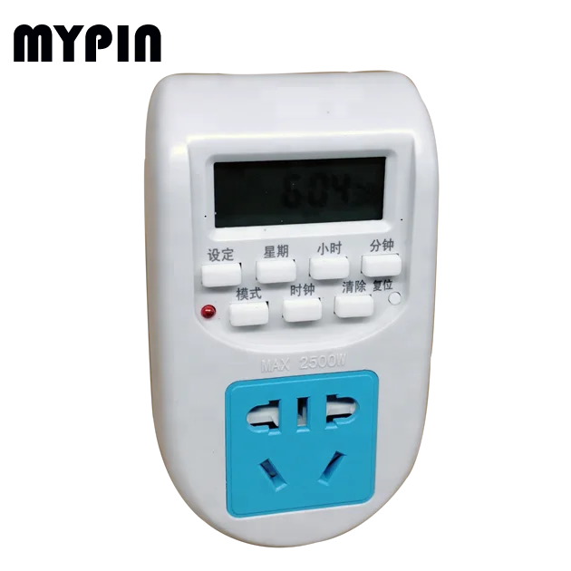 MYPIN brand 220V 10A LCD Display Daily Weekly Programmable Digital Timer Switch,digital timer relay