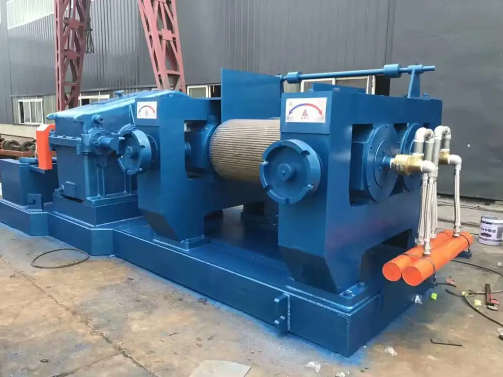 XKP-400/450/560 дробилка с пункта розничного сбыта на резиновой крошки пиролиза отходов шин для дробления резиновых изделий перед загрузкой