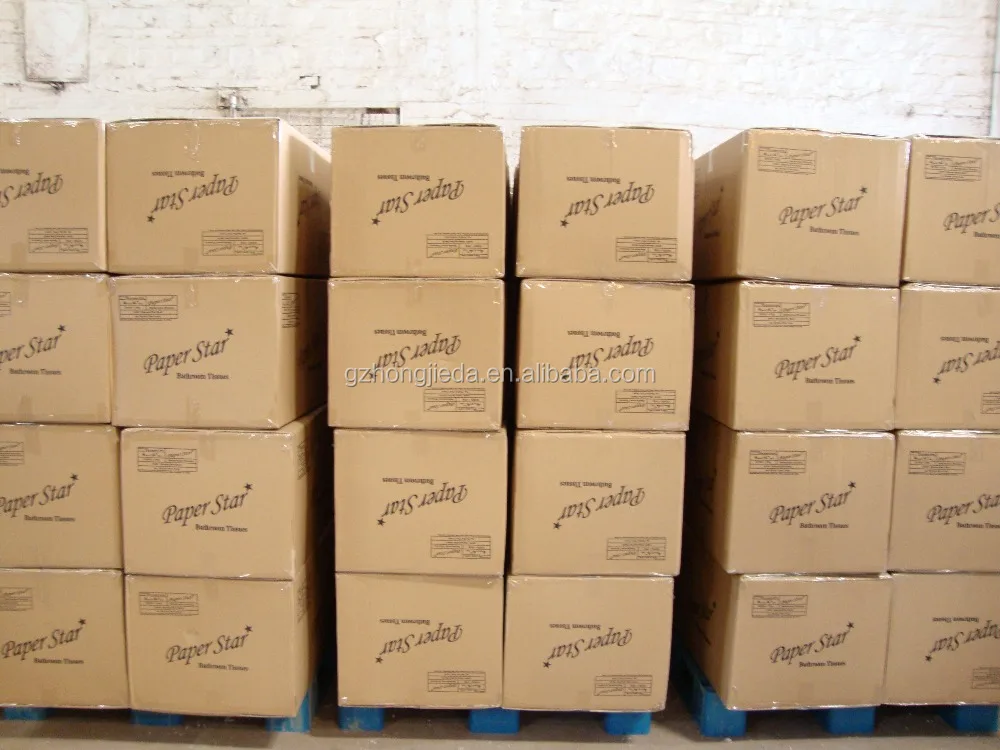 
Bathroom Tissue Paper for wholesale with recycled paper pulp 