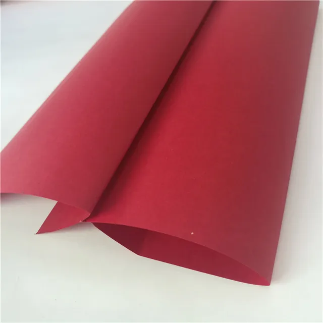 
virgin pulp special paper red and coffee color paper card for photo album 