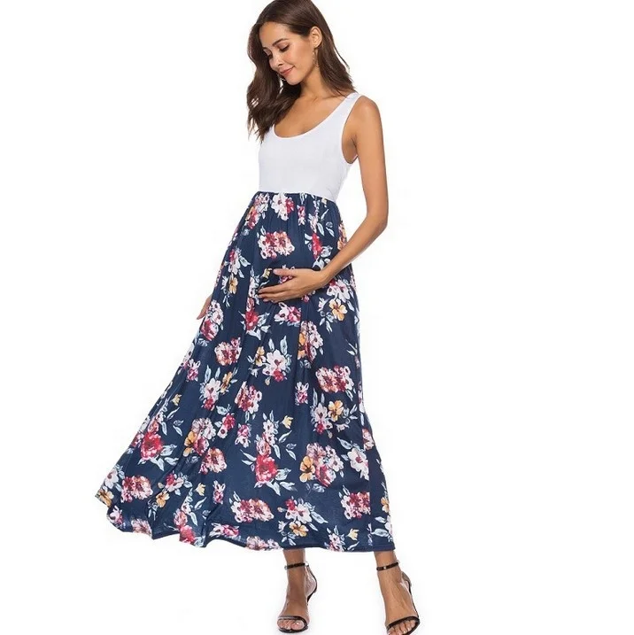 
pregnant women clothes dress pregnancy gifts long pregnant ladies dresses european style women dresses casual pregnancy clothes 